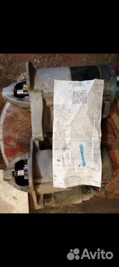 Стартер mazda demio