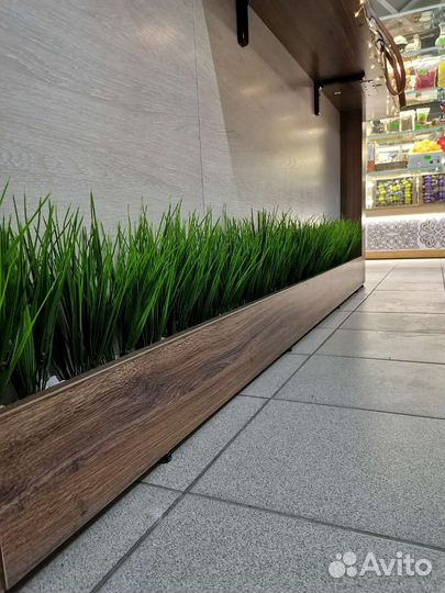 Трава искусственная осока в перегородку