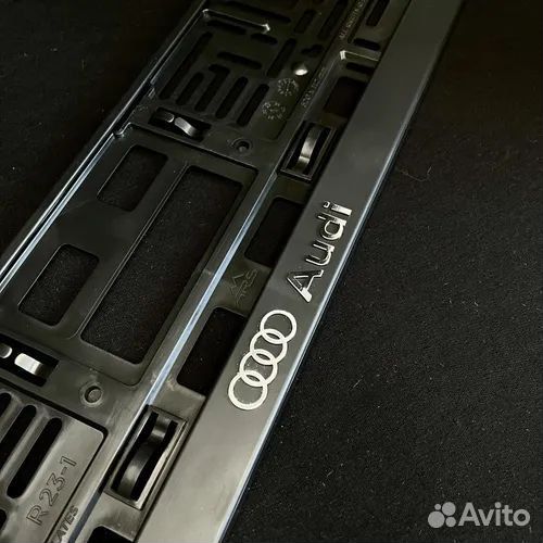 Рамки для номера автомобиля Audi - комплект 2 шт