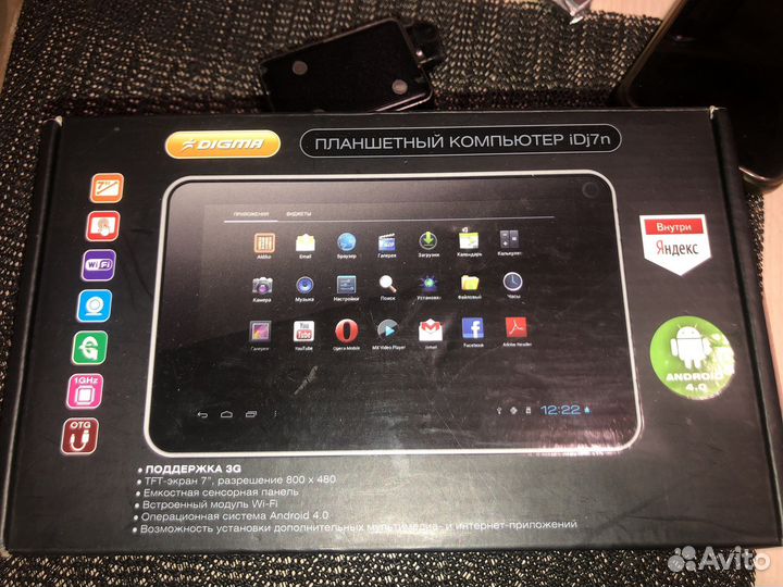 Планшетный компьютер iDj7n