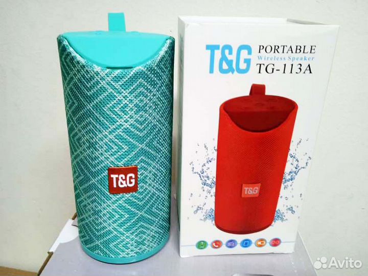 Колонка + Флешка + Радио + Bluetooth + AUX 3.5 Мм