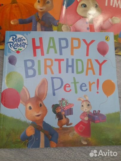 Книги на английском для детей Peter Rabbit