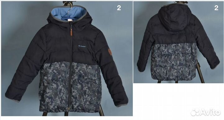 Куртки CoolFuturino,Quechua Decathlon 115-124