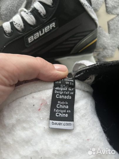 Коньки bauer