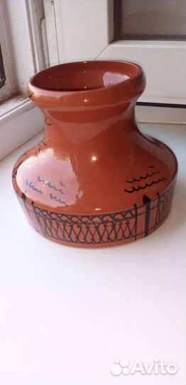 Ваза глиняная