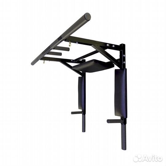 Турник 3в1 Воркаут 300 кг прямой гриф с насечками