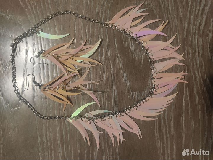 Браслет, серьги и колье