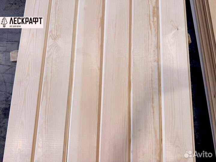 Имитация бруса 20*146*3000 сорт A ангарская сосна