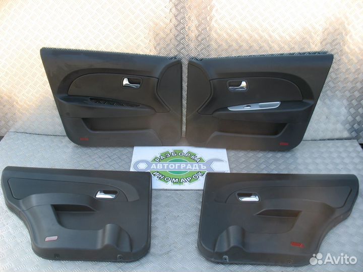 Комплект обшивок дверей Chery Very A13 2012г