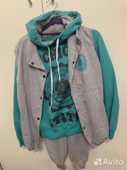 Спортивный костюм тройка женский