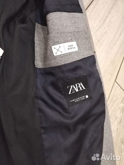 Пиджак Zara 50(EUR). Новый без бумажных бирок