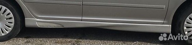Обвес (накладки на пороги) Skoda Octavia A5