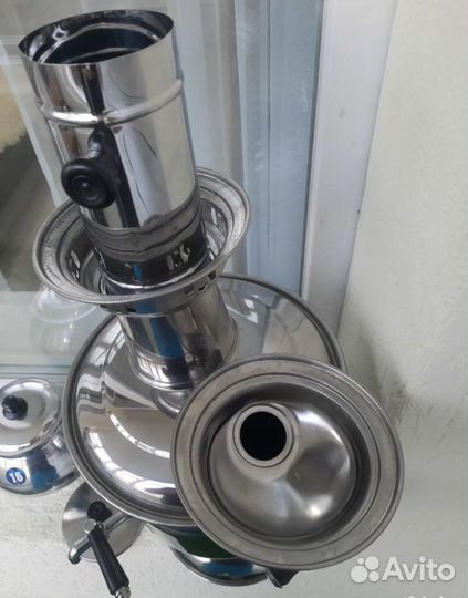 Самовар на дровах 4л Новый