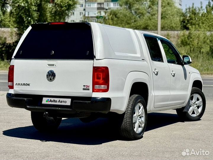 Volkswagen Amarok 2.0 AT, 2017, 284 000 км