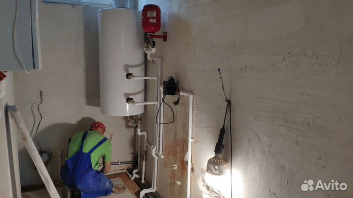 Услуги сантехника -монтаж отопления, водоснабжения