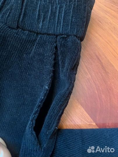 Брюки вельветовые 48-50, женские, на резинке