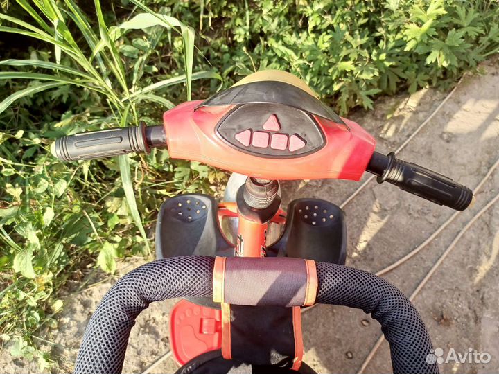 Велосипед коляска с ручкой