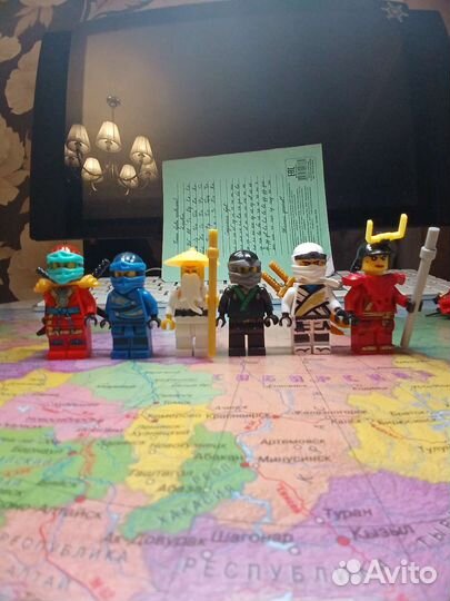 Lego Ninjago фигурки