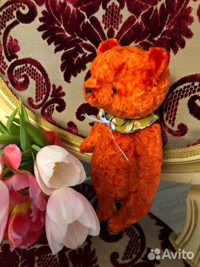 Название: Тедди Мишка из плюша Винтаж