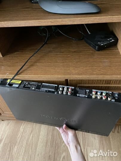 Dvd плеер с караоке lg