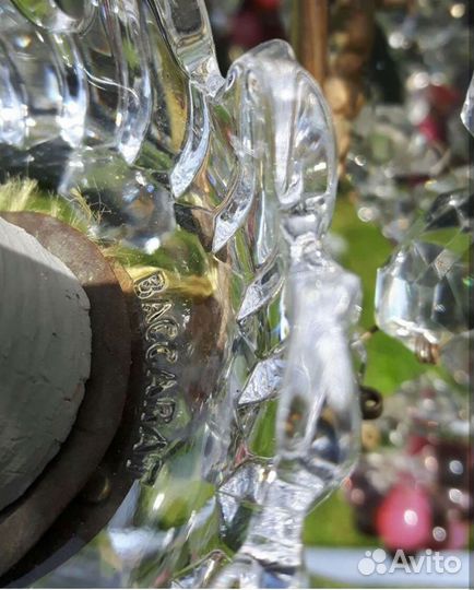 Антикварная люстра Baccarat