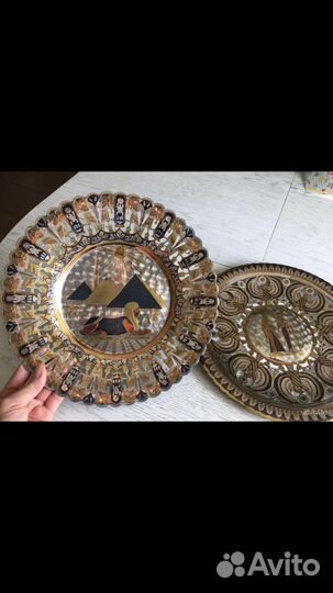 Тарелки-чеканки египетские сувенирные
