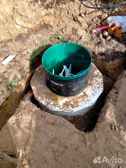 Установка септика под ключ