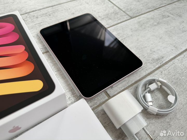 Apple iPad mini 6 Wi-Fi 64 гб + чехол на гарантии