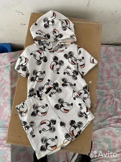 Костюм детский Микки р-р 86 92 новый