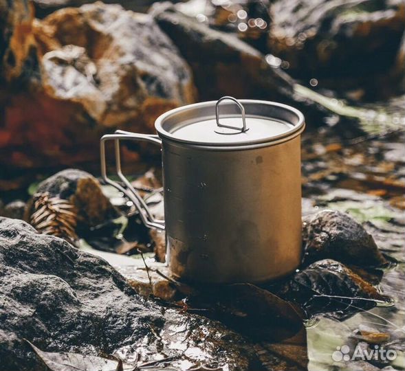 Титановая кружка FireMaple Alti объемом 600 мл