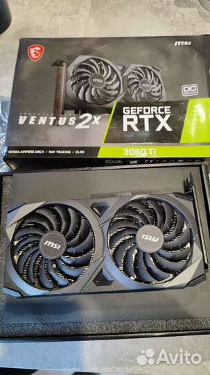 Видеокарта msi rtx 3060 ti ventus 2x