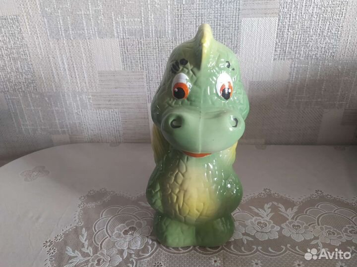 Копилка динозавр