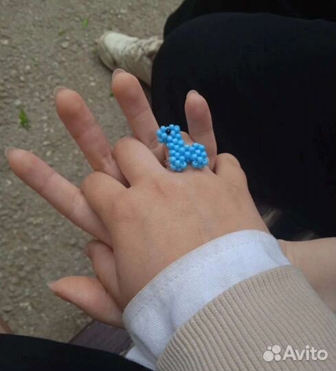 Колечко динозавр цвет любой