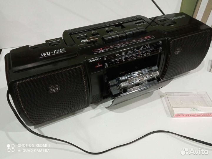 Двухкассетник (Twin) Sharp WQ-T201