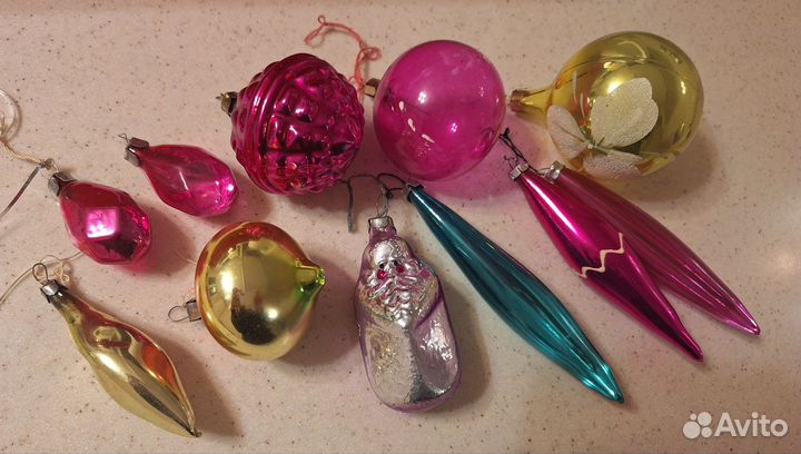 Елочные игрушки СССР