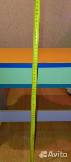 Детский столик с вместительным ящиком