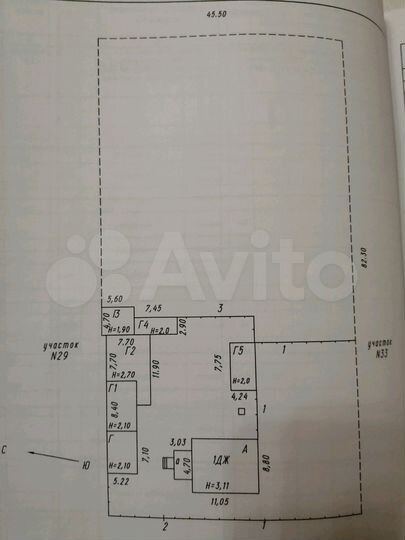 Дом 82 м² на участке 35 сот.
