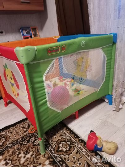 Манеж детский складной