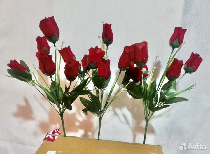 Искусственные цветы роза