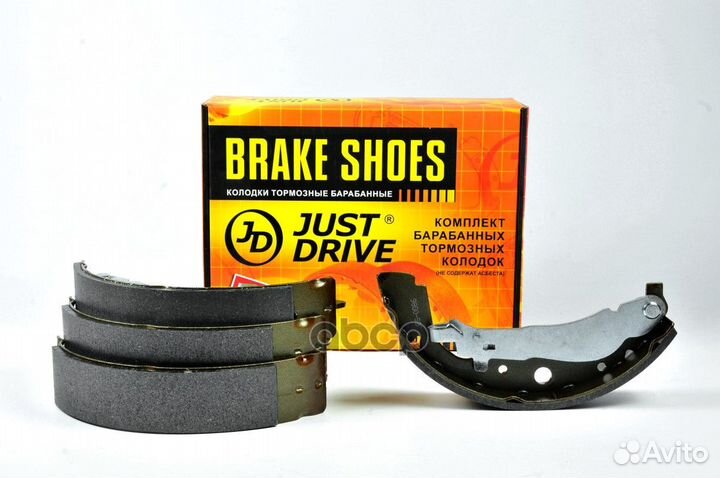 Колодки тормозные барабанные jbs0086 Just Drive