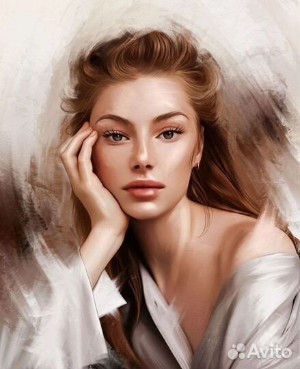 Портрет на холсте по фото