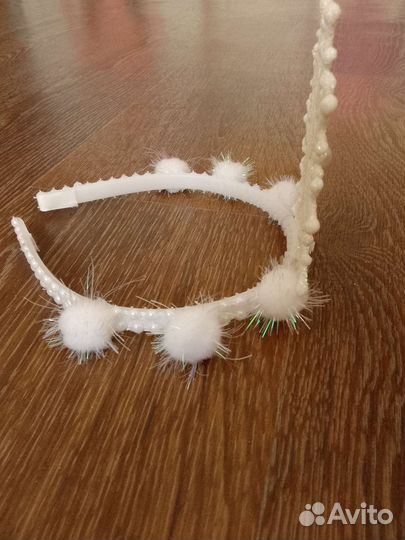 Ободок Снежинка