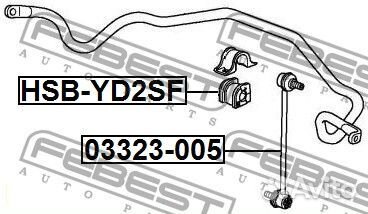 Втулка переднего стабилизатора d24