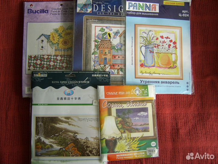 Наборы для вышивания Разные