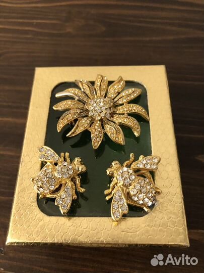 Винтажные броши - украшения Винтаж