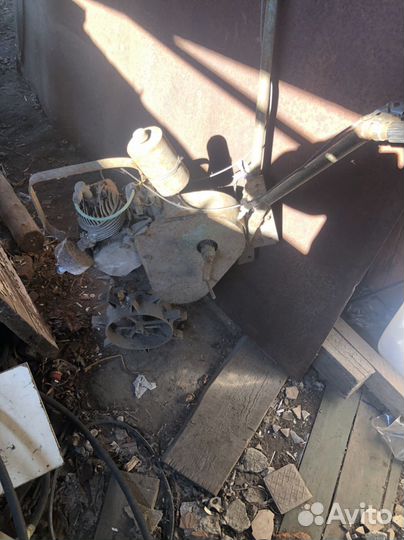 Самодельный мотоблок