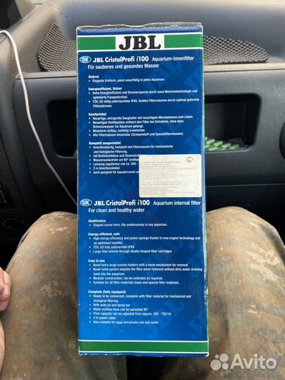 Фильтр внутренний JBL Cristal Profi i 100 угловой