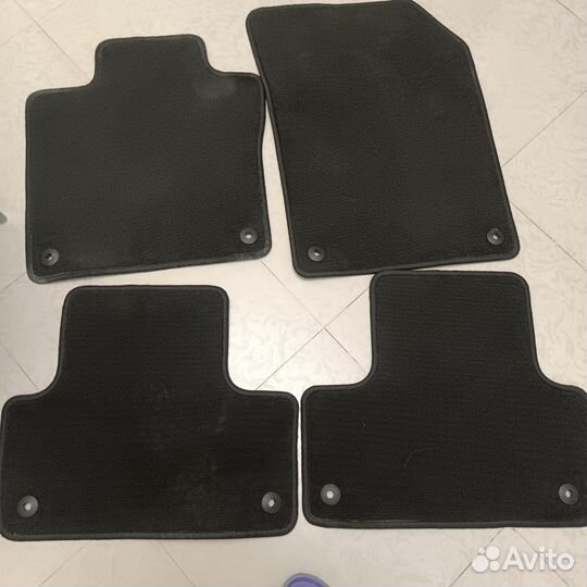 Новые коврики в салон ворсовые Вольво хс 60 2 пок