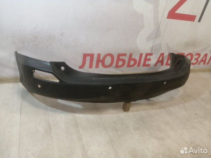 Юбка бампера задняя Toyota Rav 4 2006-2012