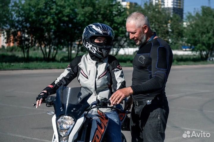 Мотоинструктор, обучение вождению мотоцикла